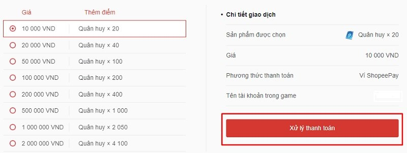 Hướng dẫn cách nạp tiền vào tài xỉu an toàn siêu nhanh, hiệu quả