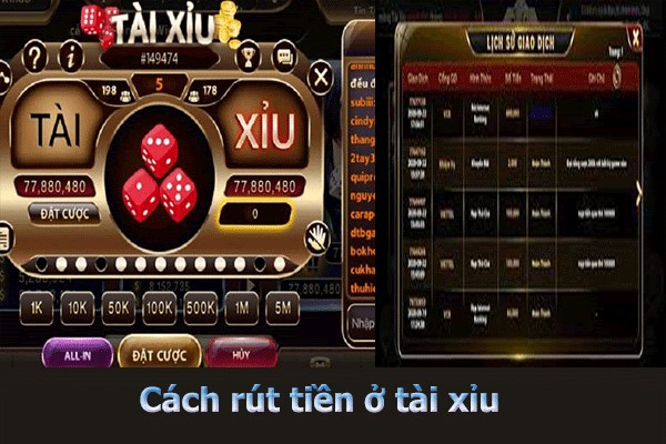 Hướng dẫn chi tiết từ A đến Z cách rút tiền tài xỉu